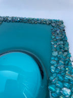 Turquoise Bubble Plaque