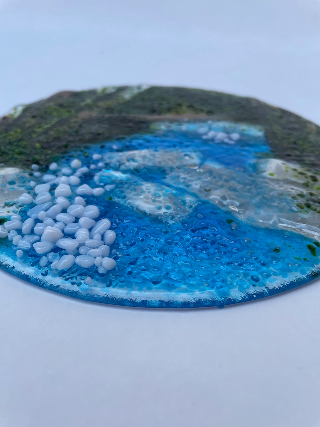 Woodland Forest Waterfall Scene