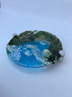 Woodland Forest Waterfall Scene