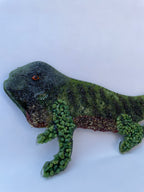Green Reptile Plaque