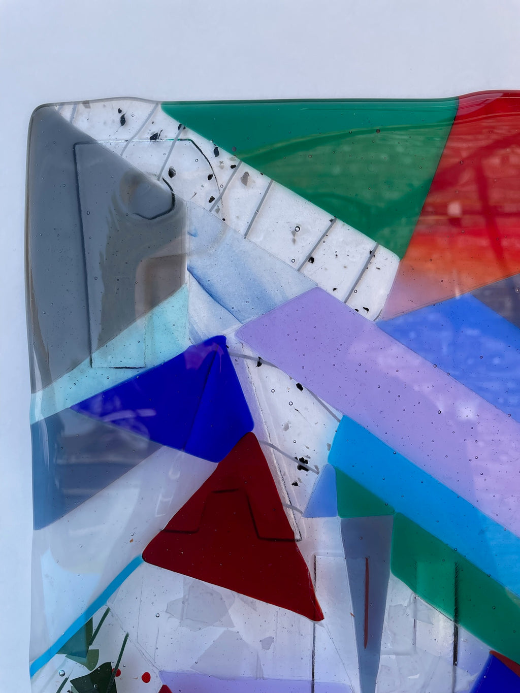 Geometric Plaque with Family Initials