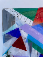 Geometric Plaque with Family Initials