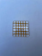 Yellow Gingham Coaster