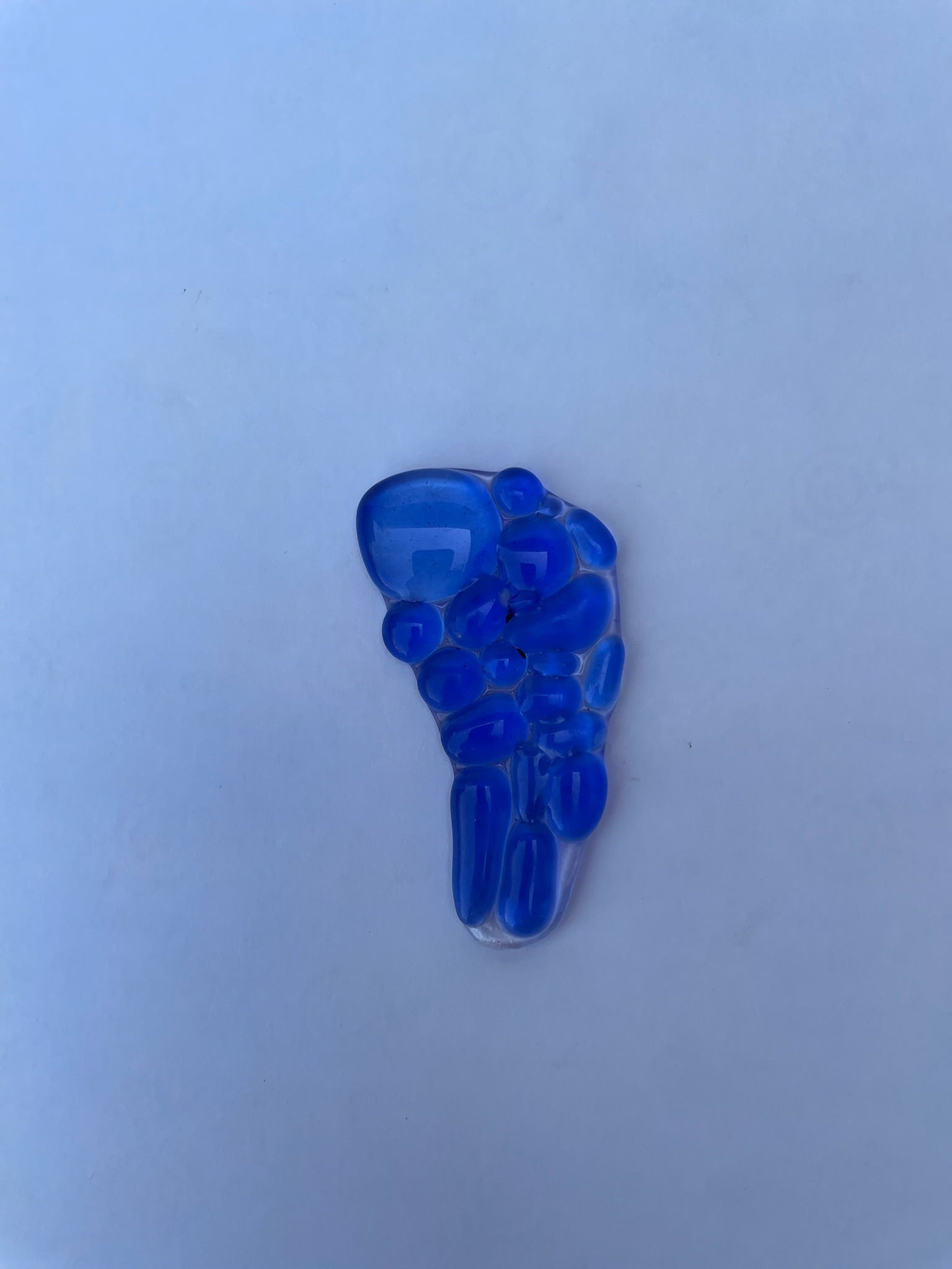 Blue Baby Footprint