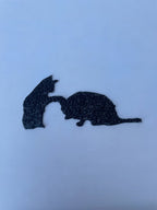 Playful Cat Shadow Plaque