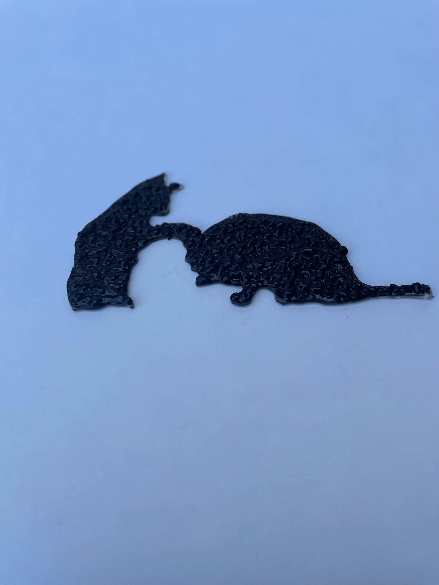 Playful Cat Shadow Plaque