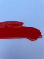 Red Beetle Silhouette