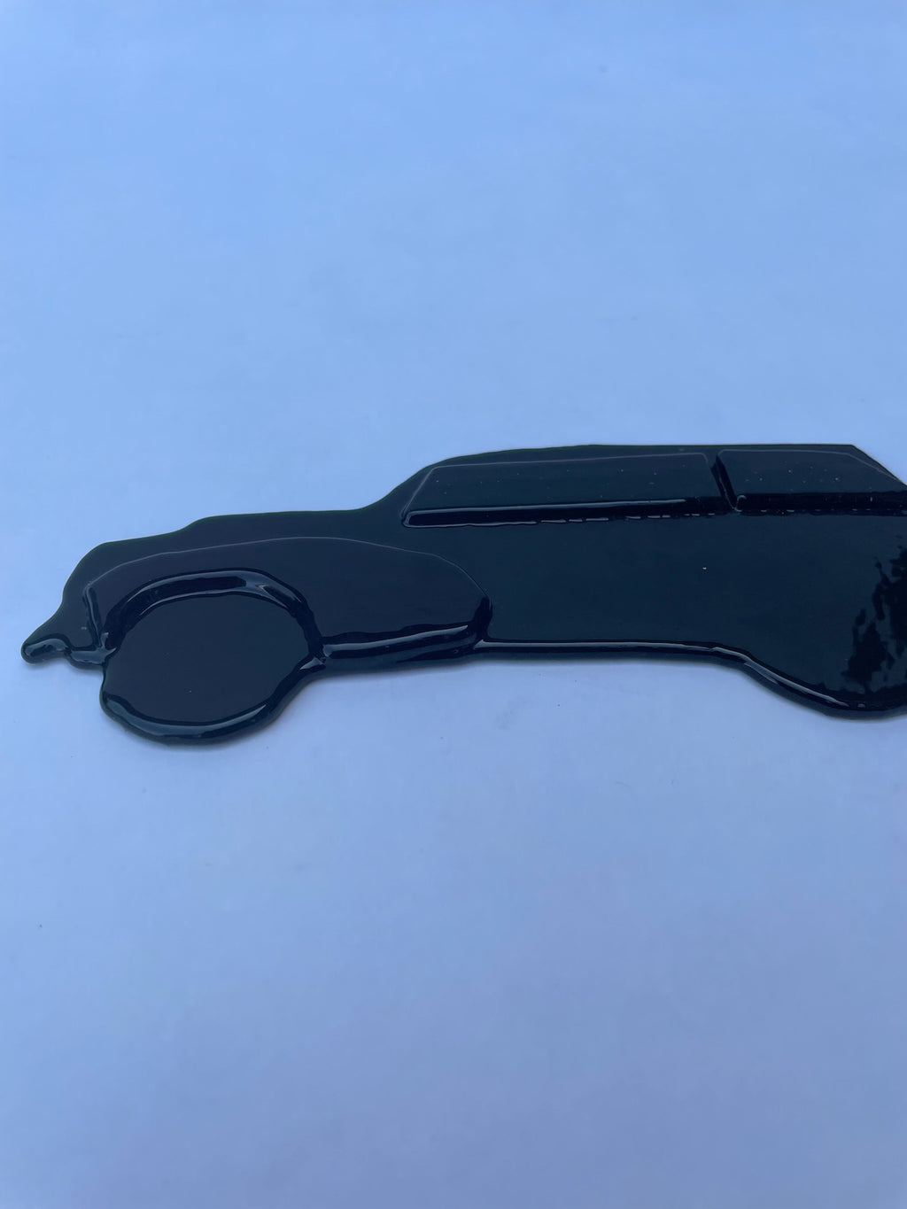 Dark Green Morris Traveller