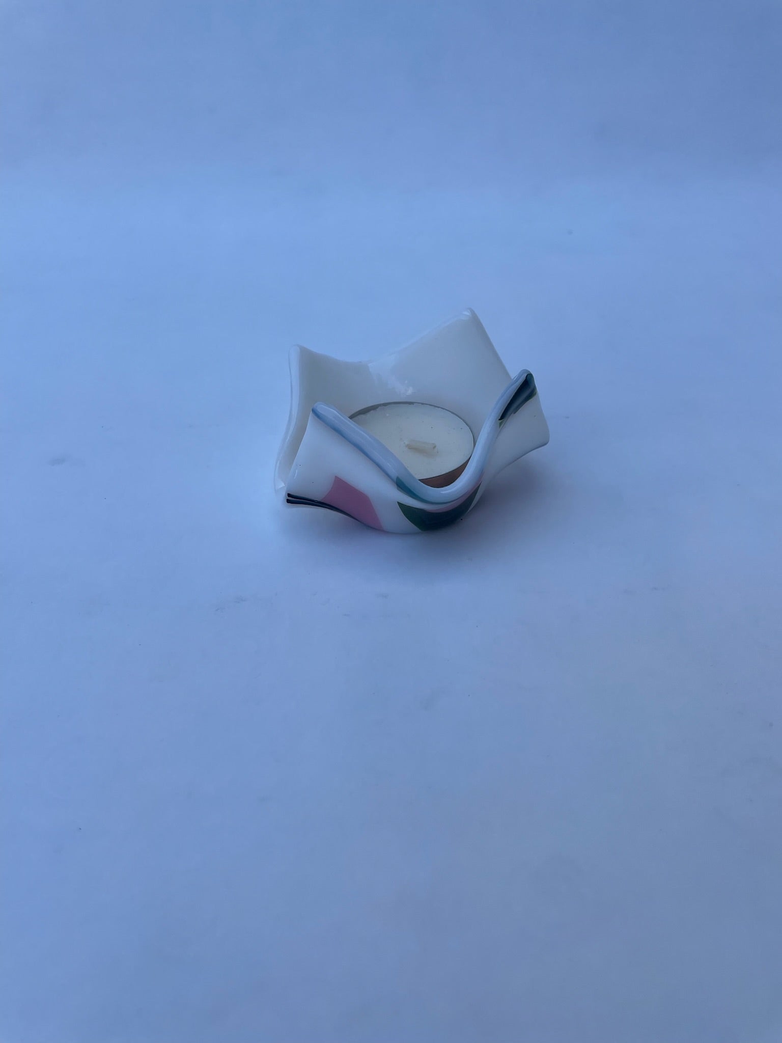 Abstract Handkerchief Tealight Holder