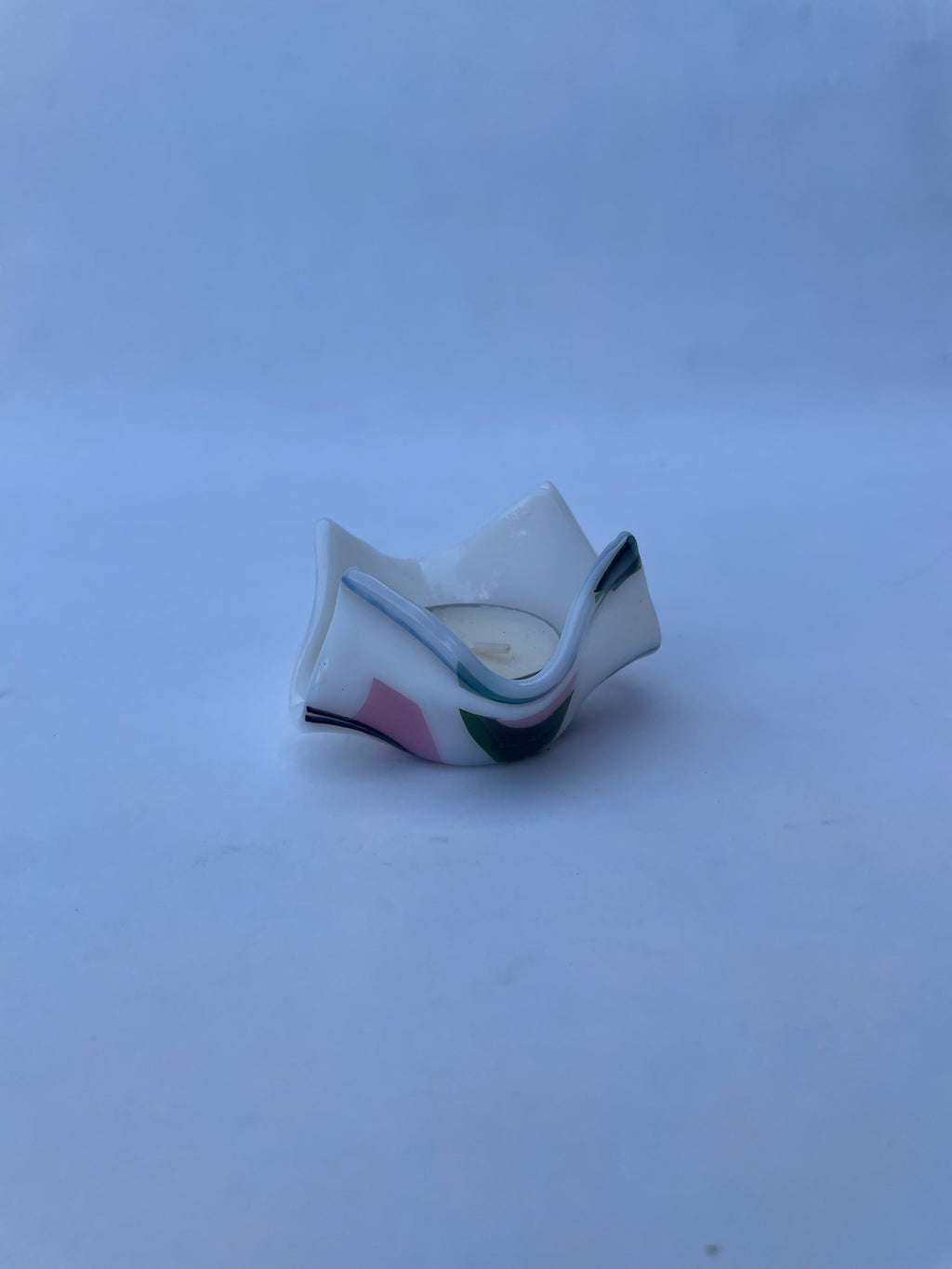 Abstract Handkerchief Tealight Holder