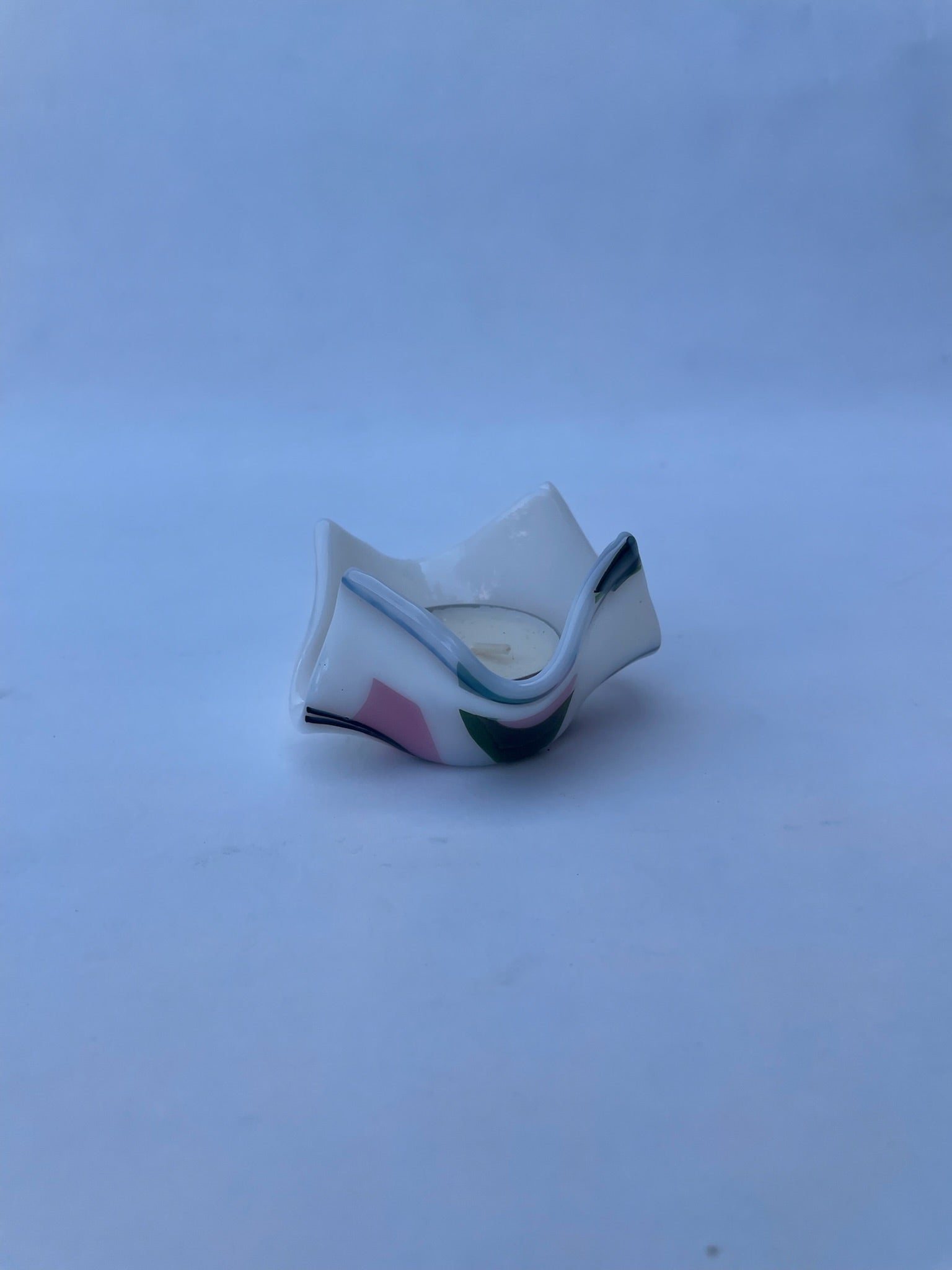 Abstract Handkerchief Tealight Holder