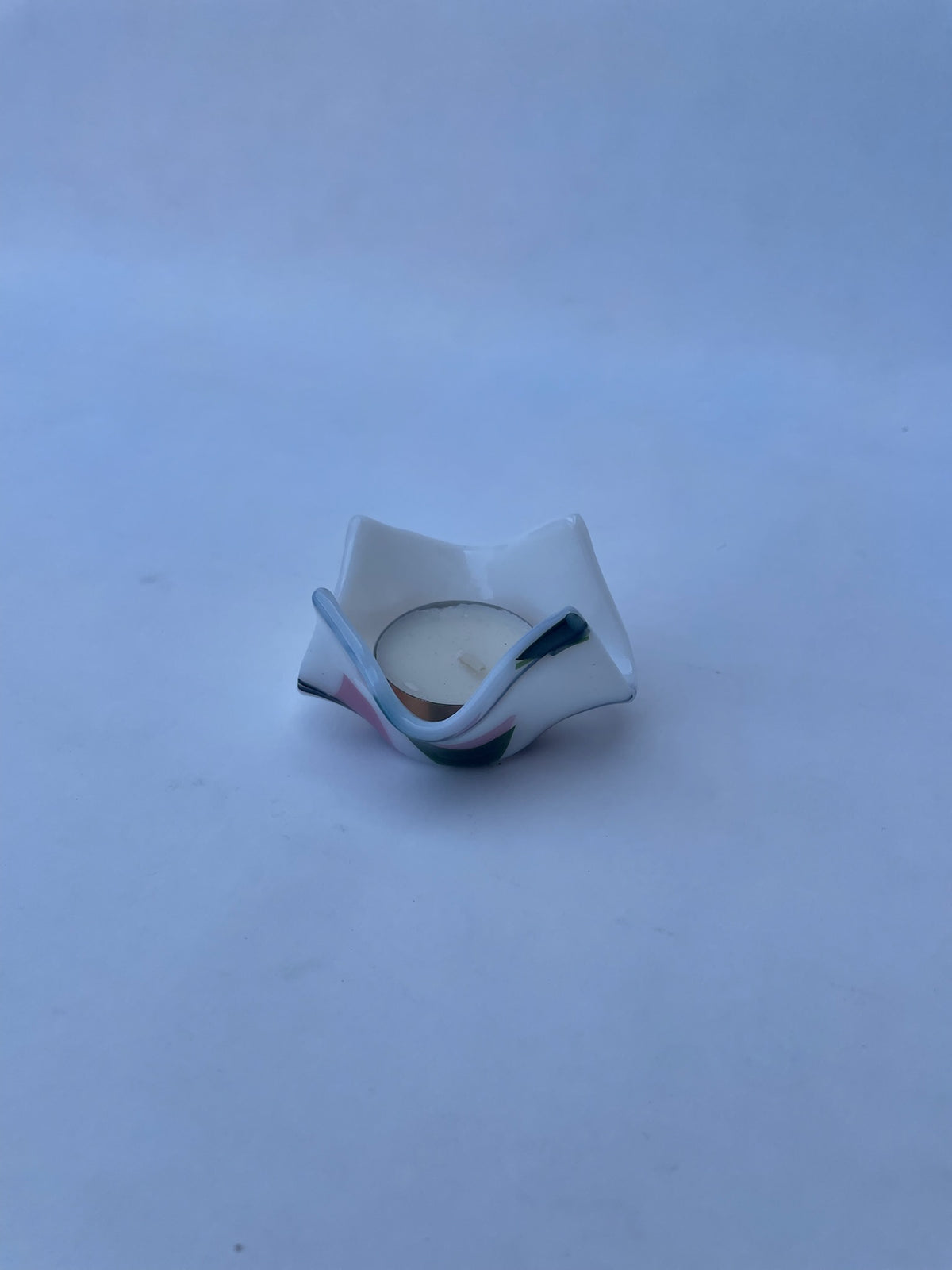 Abstract Handkerchief Tealight Holder