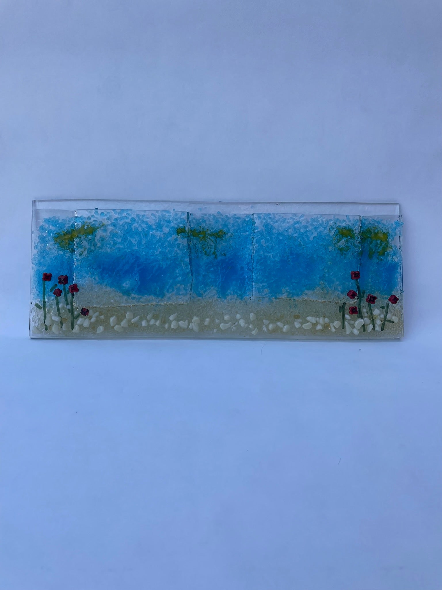 Beach Scene Double Pocket Vase