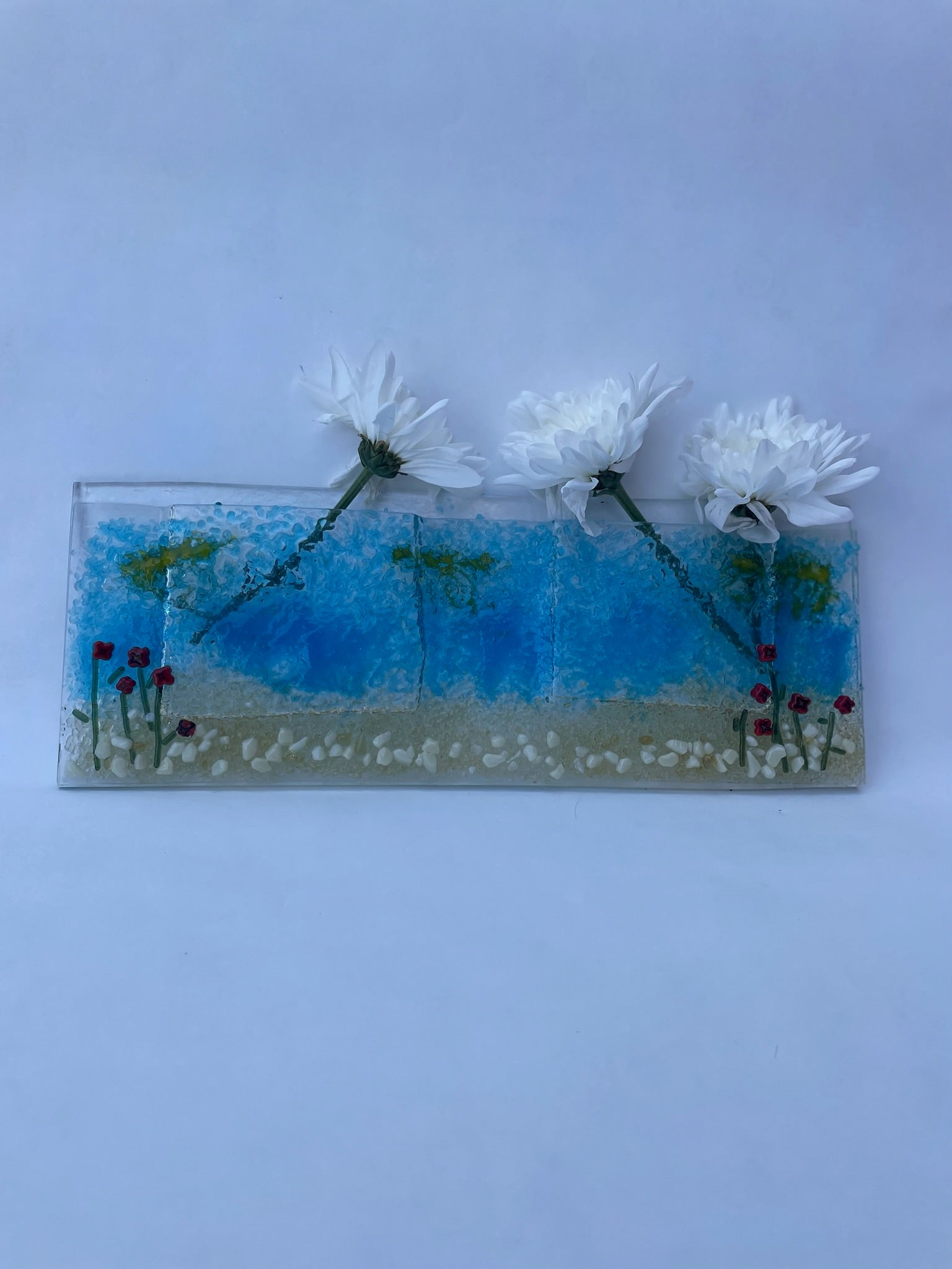 Beach Scene Double Pocket Vase