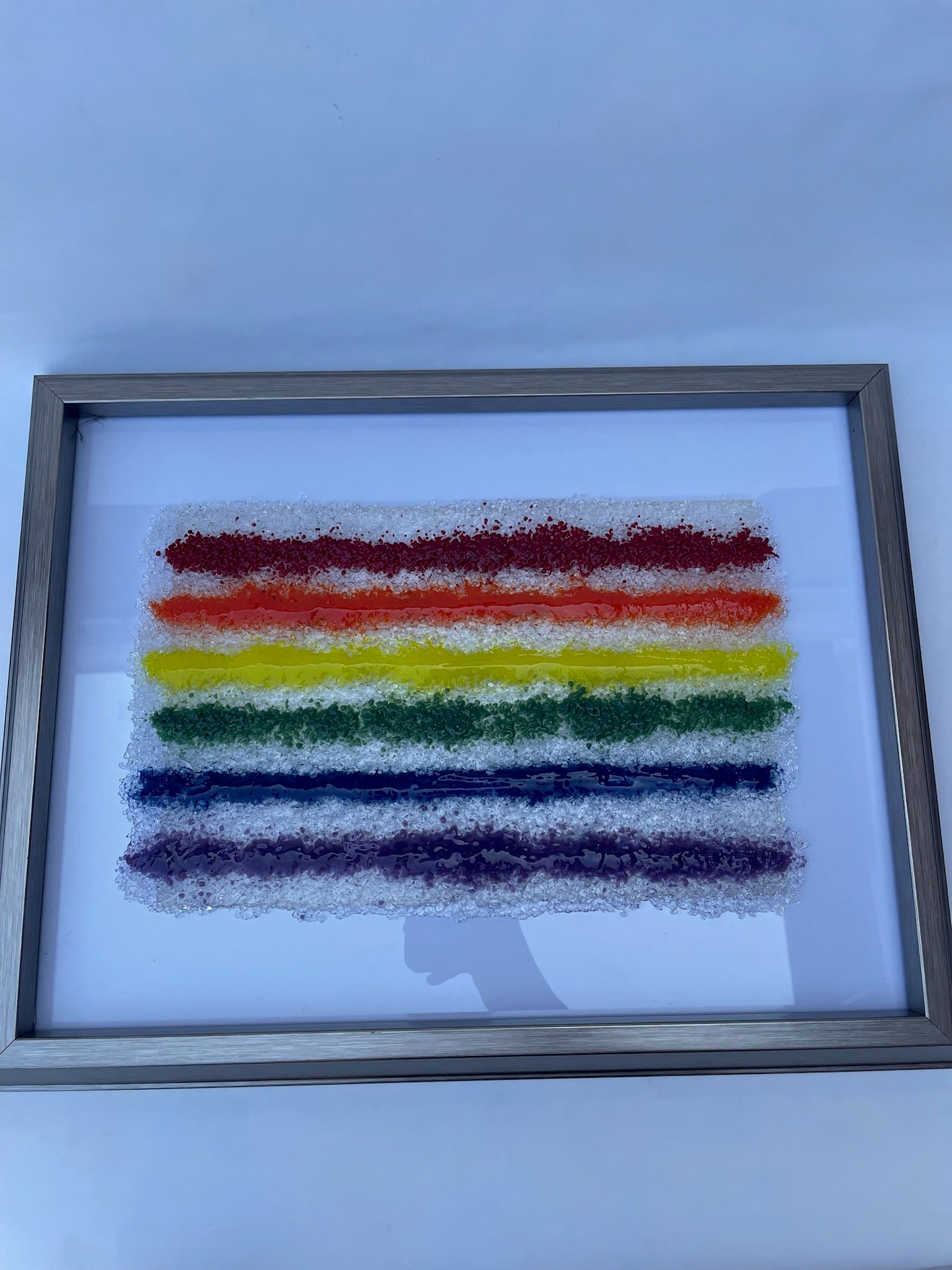 Framed Pride Flag Plaque