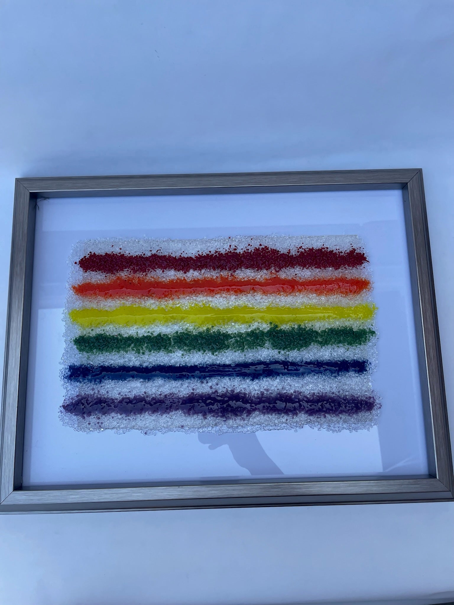 Framed Pride Flag Plaque
