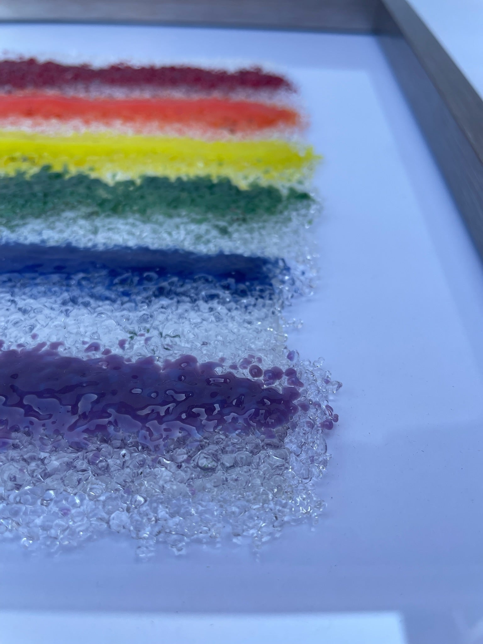 Framed Pride Flag Plaque