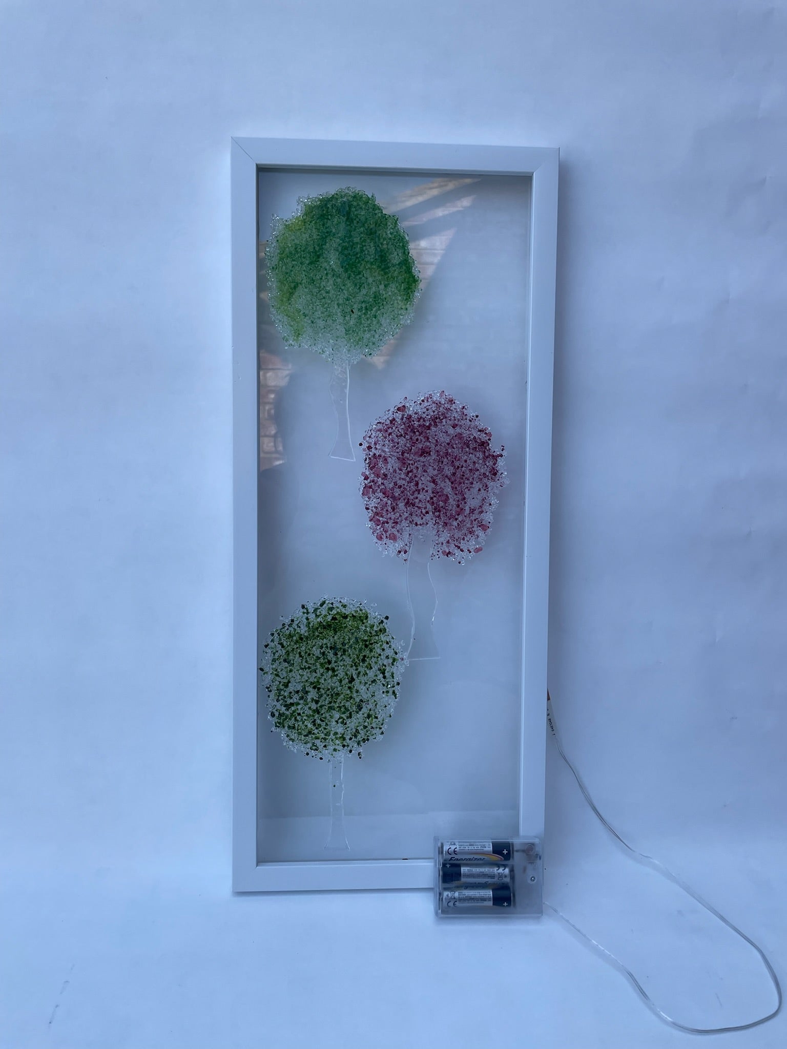 Framed Light-Up Blossom Trees