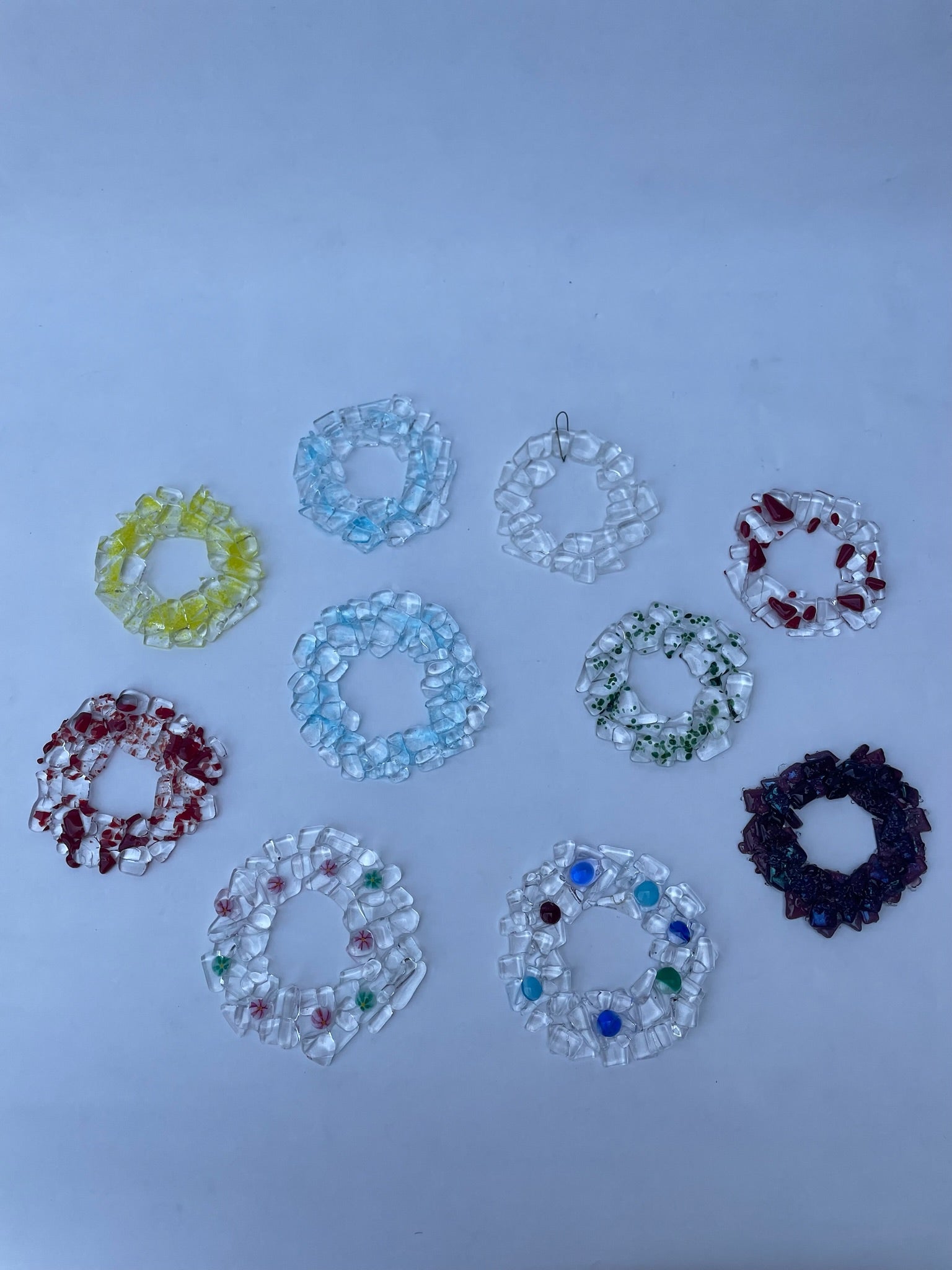 Mini Wreath Christmas Tree Decorations