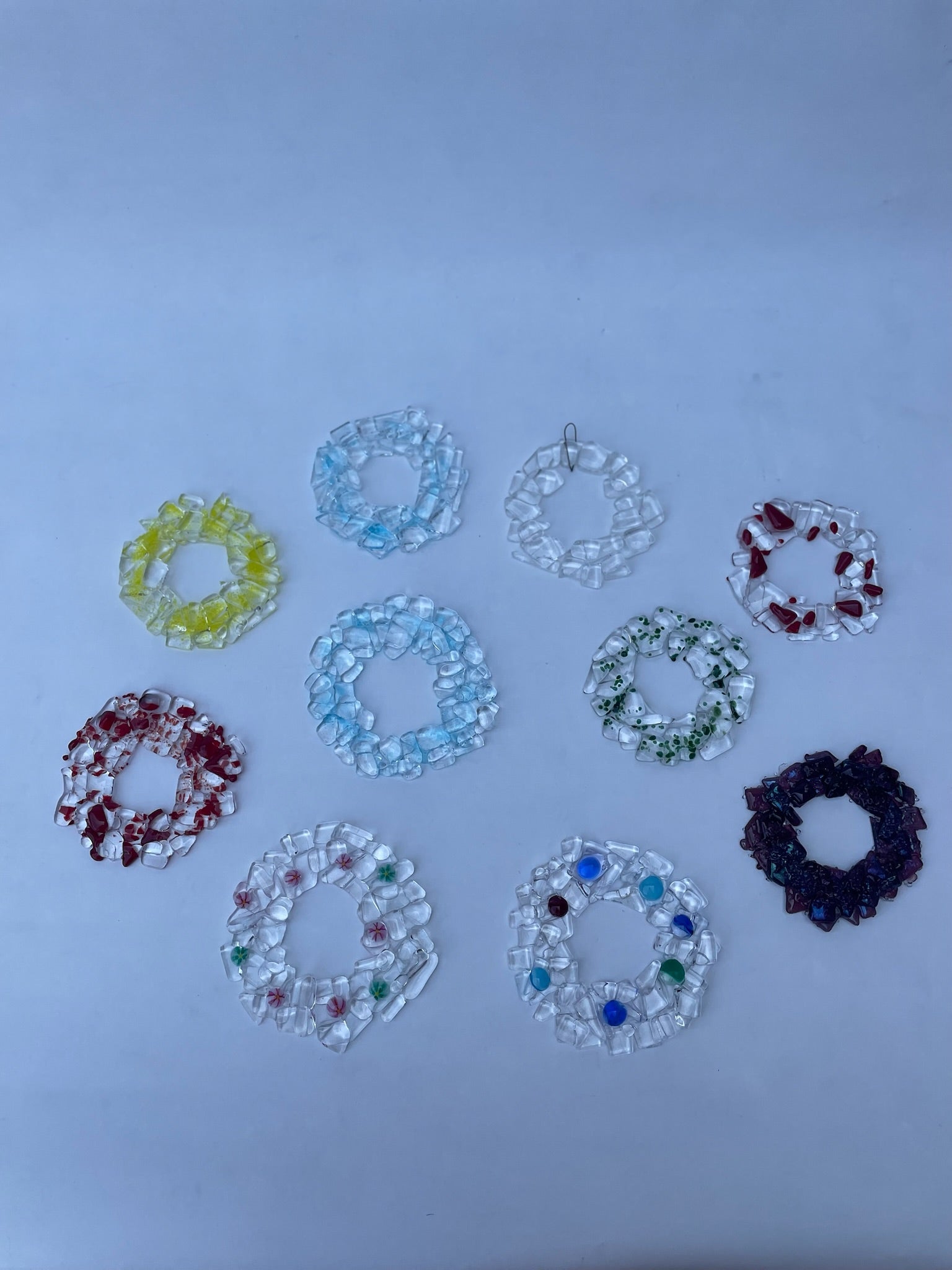 Mini Wreath Christmas Tree Decorations