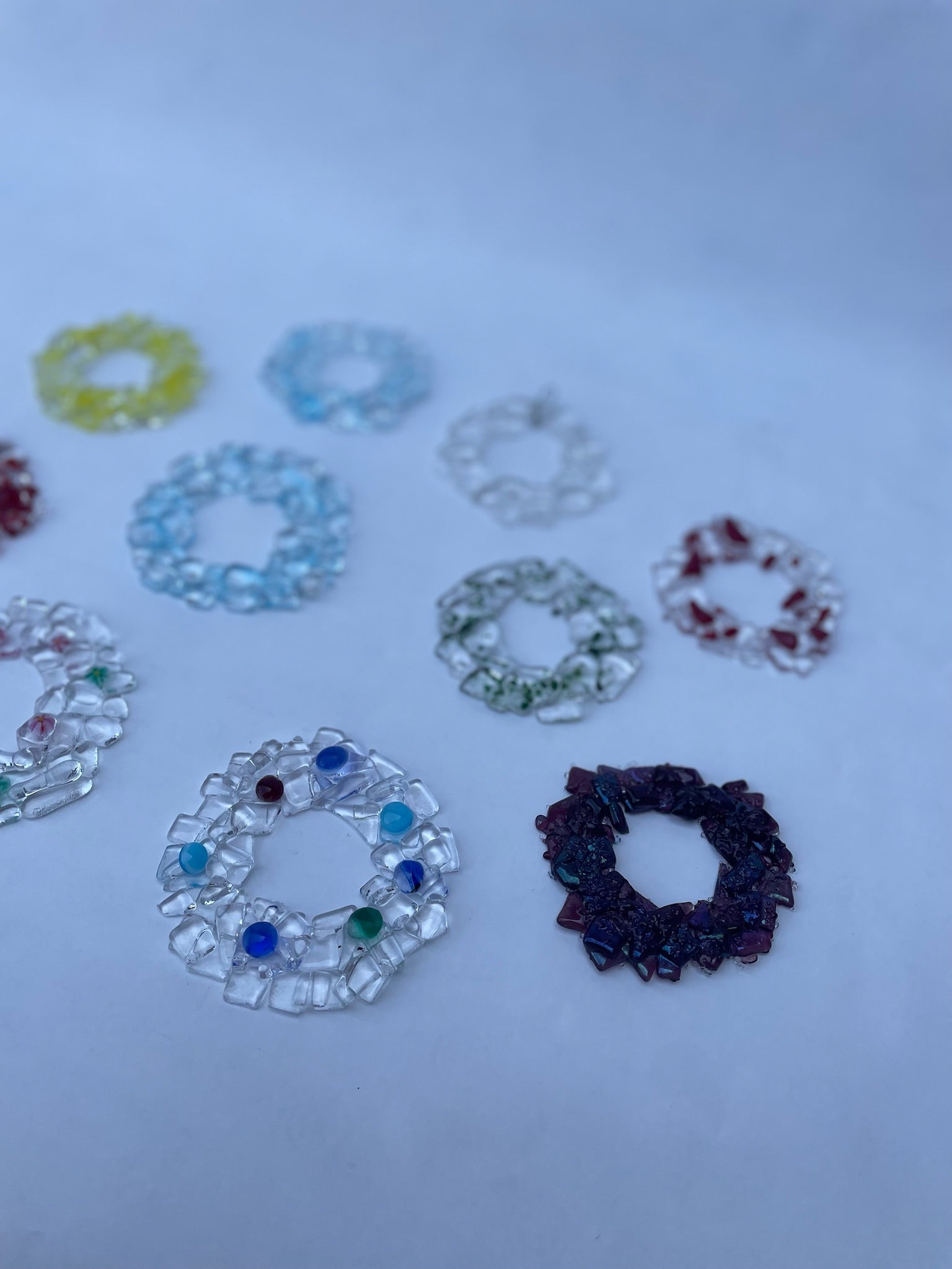 Mini Wreath Christmas Tree Decorations