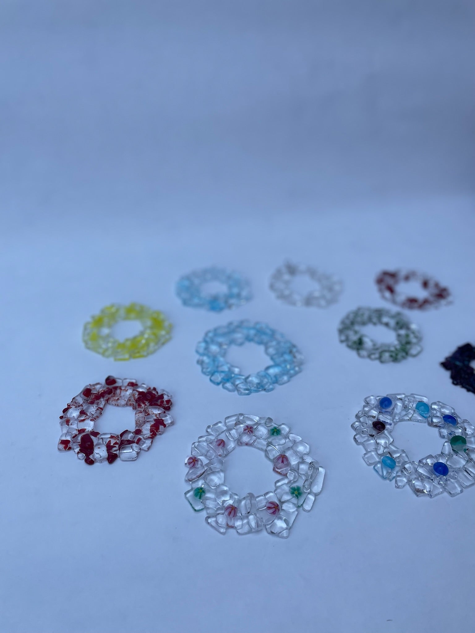 Mini Wreath Christmas Tree Decorations