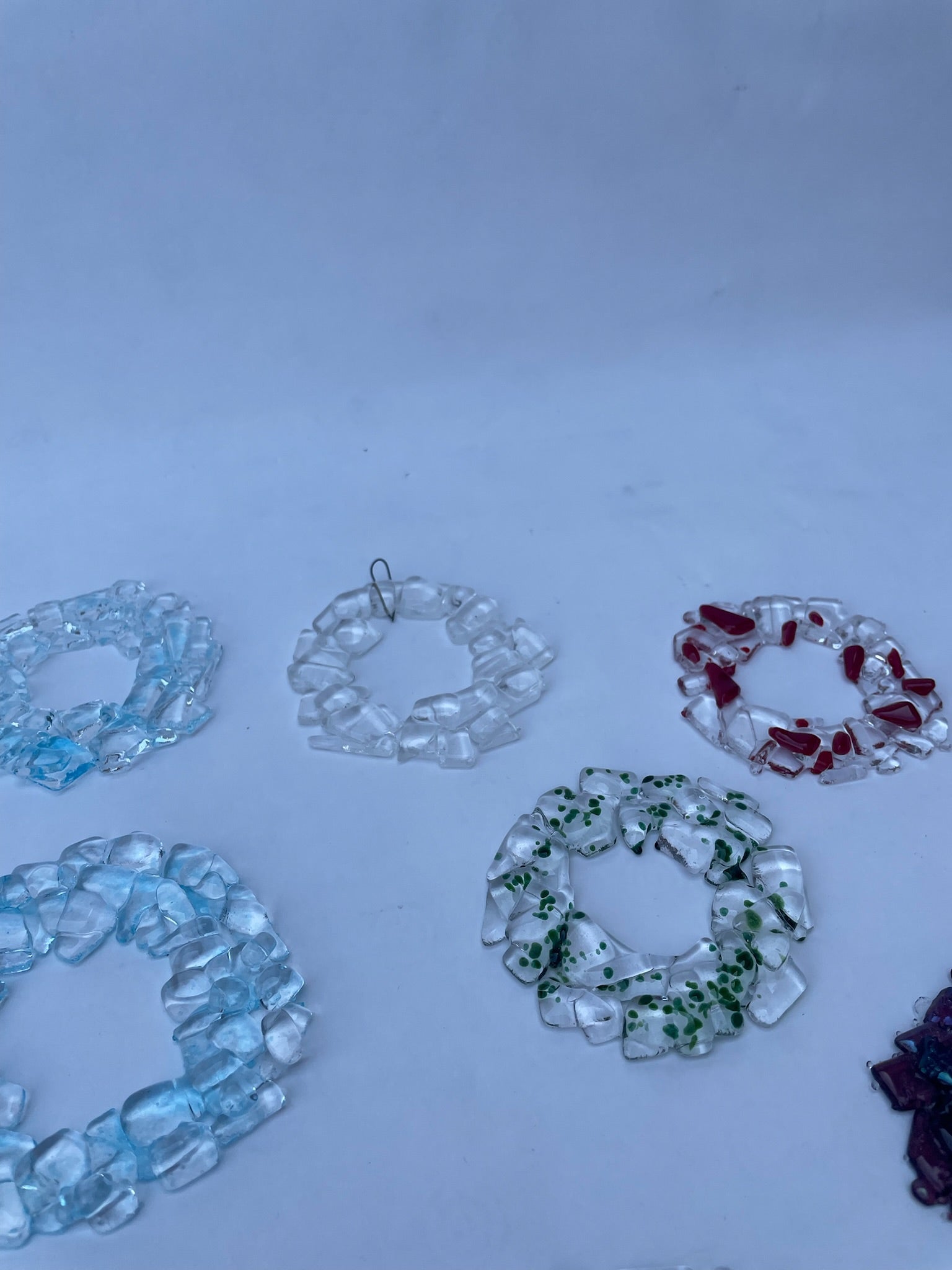 Mini Wreath Christmas Tree Decorations