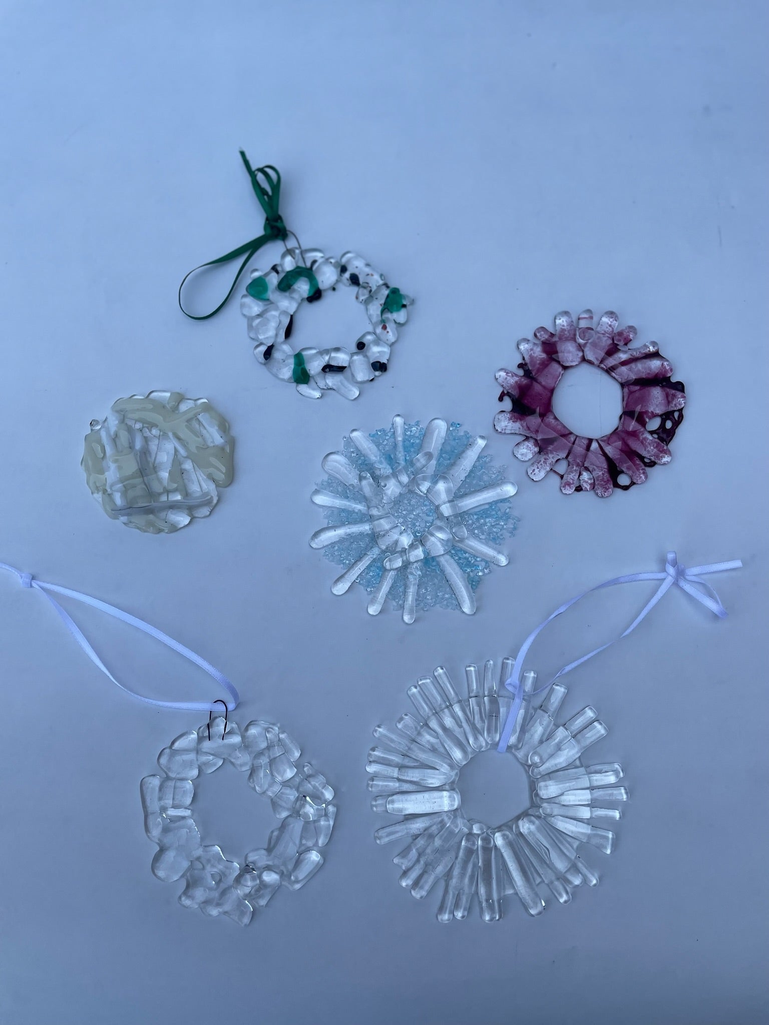 Mini Wreath Christmas Tree Decorations