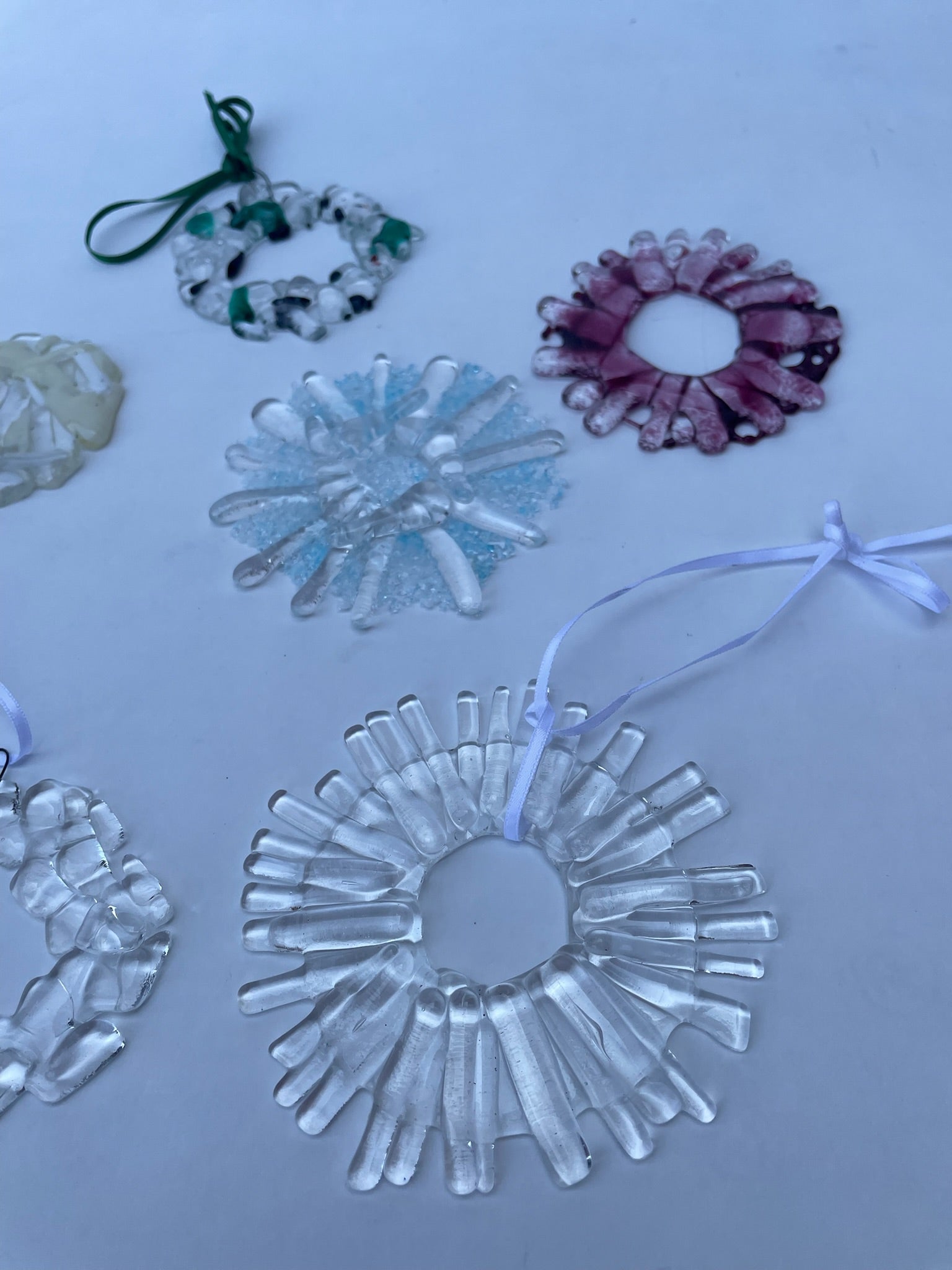 Mini Wreath Christmas Tree Decorations