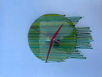 Green Drip Clock