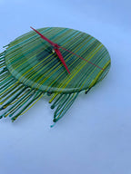 Green Drip Clock